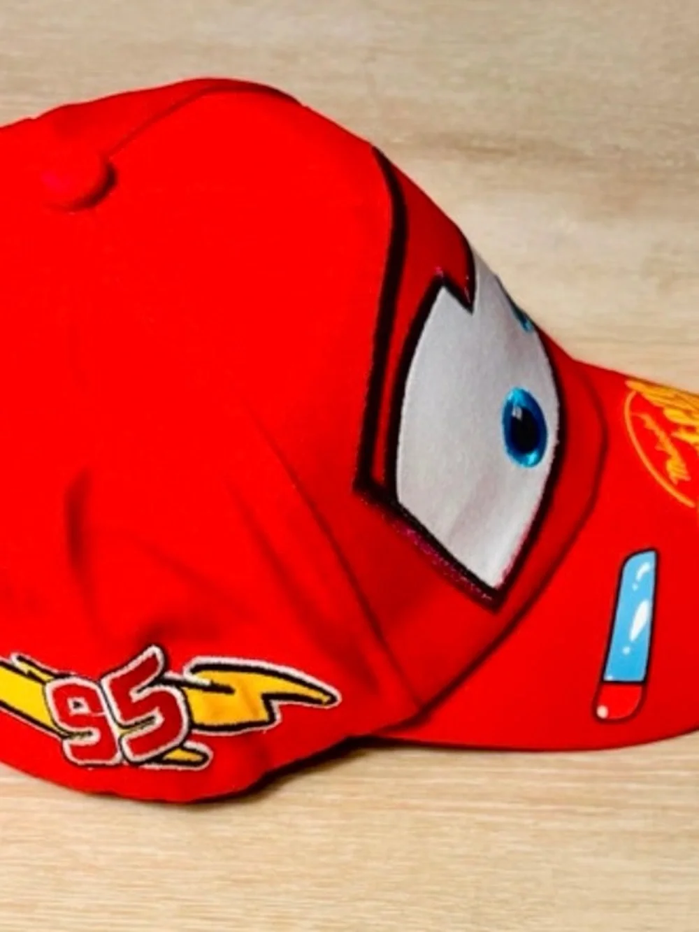 Toddler Red Lightning McQueen Cap
